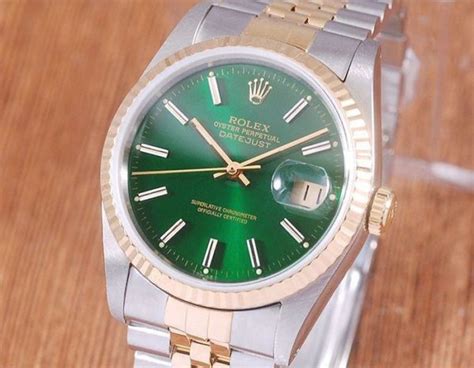 rolex 16233 green dial